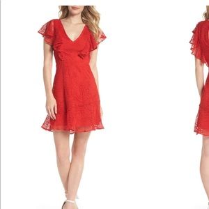 Chelsea 28 flare and fit lace dress